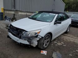 Salvage cars for sale at West Mifflin, PA auction: 2013 Chevrolet Malibu LS