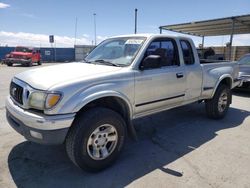 Salvage trucks for sale at Anthony, TX auction: 2002 Toyota Tacoma Xtracab Prerunner