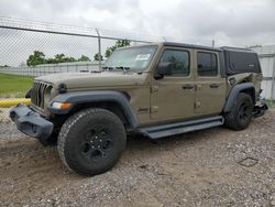 Salvage cars for sale at Houston, TX auction: 2020 Jeep Gladiator Sport