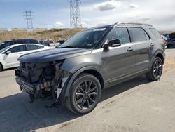 Ford Explorer salvage cars for sale: 2018 Ford Explorer XLT