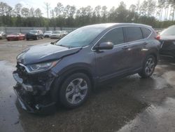 Salvage cars for sale from Copart Harleyville, SC: 2018 Honda CR-V EX