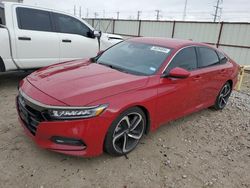 Vehiculos salvage en venta de Copart Haslet, TX: 2020 Honda Accord Sport