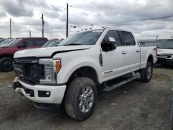 Salvage trucks for sale at Cahokia Heights, IL auction: 2017 Ford F350 Super Duty