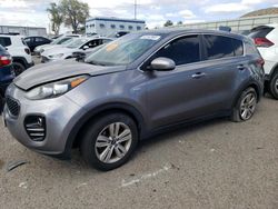 Salvage cars for sale at Albuquerque, NM auction: 2018 KIA Sportage LX