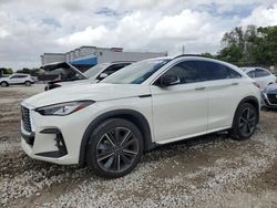 Salvage vehicles for parts for sale at auction: 2023 Infiniti QX55 Luxe