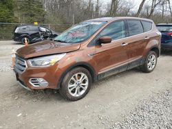 Salvage cars for sale at Northfield, OH auction: 2017 Ford Escape SE