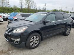 Salvage cars for sale at Bridgeton, MO auction: 2015 Chevrolet Traverse LT