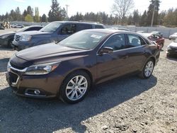 Salvage cars for sale from Copart Graham, WA: 2015 Chevrolet Malibu 2LT