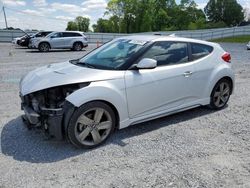 Salvage cars for sale at Gastonia, NC auction: 2013 Hyundai Veloster Turbo