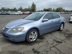 Salvage cars for sale at Woodburn, OR auction: 2006 Acura RL