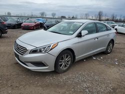 Salvage cars for sale at Central Square, NY auction: 2017 Hyundai Sonata SE