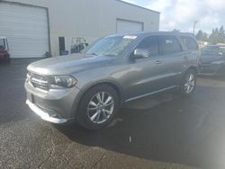 Salvage cars for sale at Woodburn, OR auction: 2012 Dodge Durango R/T