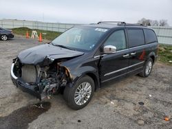 Salvage cars for sale from Copart Mcfarland, WI: 2015 Chrysler Town & Country Touring L