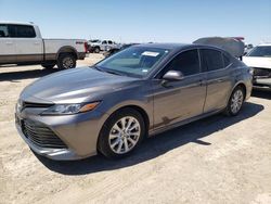 Salvage cars for sale at Amarillo, TX auction: 2020 Toyota Camry LE