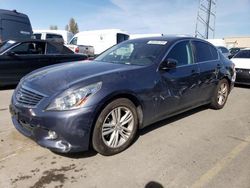 2011 Infiniti G25 Base en venta en Vallejo, CA