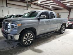Toyota Tundra Double cab Limited salvage cars for sale: 2020 Toyota Tundra Double Cab Limited