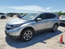 Salvage cars for sale at Houston, TX auction: 2017 Honda CR-V EX