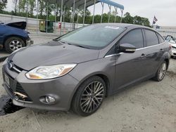 Salvage cars for sale at Spartanburg, SC auction: 2012 Ford Focus SEL
