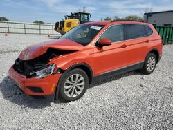 Salvage cars for sale at Barberton, OH auction: 2018 Volkswagen Tiguan SE