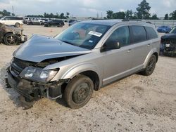 Salvage cars for sale from Copart Houston, TX: 2018 Dodge Journey SE