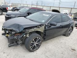 Salvage cars for sale from Copart Haslet, TX: 2020 Toyota Camry SE