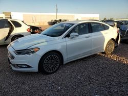 Salvage cars for sale from Copart Phoenix, AZ: 2018 Ford Fusion TITANIUM/PLATINUM
