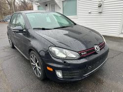 Salvage cars for sale at New Britain, CT auction: 2013 Volkswagen GTI