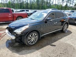 Salvage cars for sale at Harleyville, SC auction: 2017 Infiniti QX50