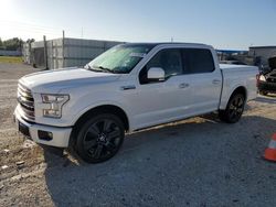 Flood-damaged cars for sale at auction: 2017 Ford F150 Supercrew