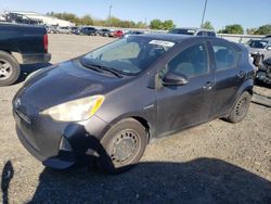 Salvage cars for sale from Copart Sacramento, CA: 2013 Toyota Prius C