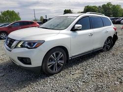 Salvage cars for sale from Copart Mebane, NC: 2017 Nissan Pathfinder S