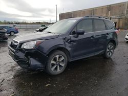 Subaru Forester salvage cars for sale: 2017 Subaru Forester 2.5I Limited