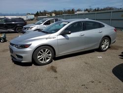 Salvage cars for sale from Copart Pennsburg, PA: 2017 Chevrolet Malibu LT