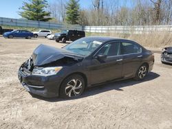 Honda Accord LX Vehiculos salvage en venta: 2016 Honda Accord LX