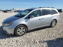 Salvage cars for sale from Copart New Braunfels, TX: 2016 Honda Odyssey SE
