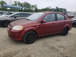 Salvage cars for sale at Spartanburg, SC auction: 2007 Chevrolet Aveo Base