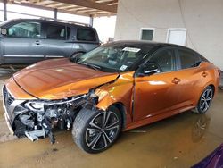 Nissan Sentra sr Vehiculos salvage en venta: 2022 Nissan Sentra SR