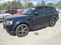 Salvage cars for sale from Copart Madisonville, TN: 2010 Land Rover Range Rover Sport HSE
