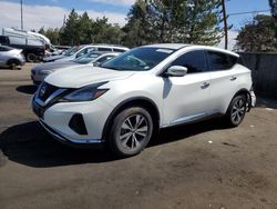 Salvage cars for sale at Denver, CO auction: 2019 Nissan Murano S