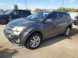 Salvage cars for sale at Miami, FL auction: 2014 Toyota Rav4 Limited