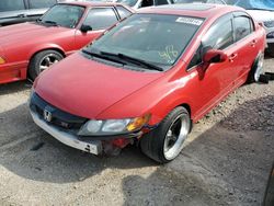 Honda salvage cars for sale: 2009 Honda Civic SI