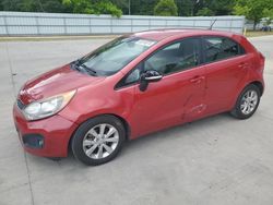 Salvage cars for sale at Augusta, GA auction: 2013 KIA Rio EX