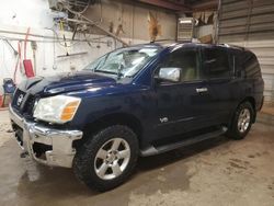 Salvage cars for sale at Casper, WY auction: 2007 Nissan Armada SE