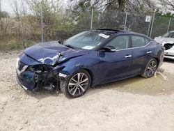 Salvage cars for sale at Cicero, IN auction: 2020 Nissan Maxima SL