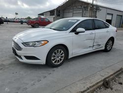 Salvage cars for sale at Corpus Christi, TX auction: 2017 Ford Fusion S