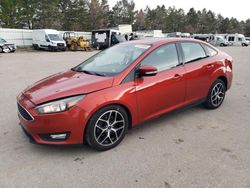 Salvage cars for sale at Eldridge, IA auction: 2018 Ford Focus SEL