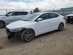 Hyundai Elantra salvage cars for sale: 2018 Hyundai Elantra SEL