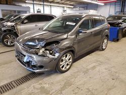 Salvage cars for sale from Copart Wheeling, IL: 2016 Ford Escape Titanium