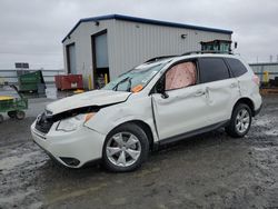 Salvage cars for sale at Airway Heights, WA auction: 2015 Subaru Forester 2.5I Limited