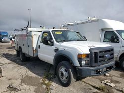 Salvage trucks for sale at Woodhaven, MI auction: 2008 Ford F450 Super Duty